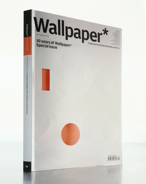wallpaper magazine cover. cover. Wallpaper* has thrown