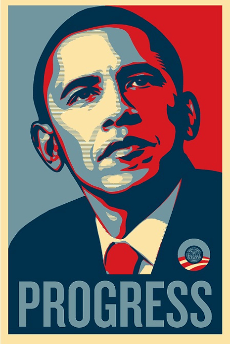 barack obama poster change. of Senator Barack Obama.