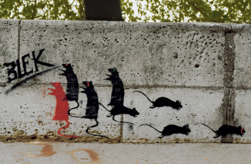 banksy. Blek le Rat: The New Banksy?