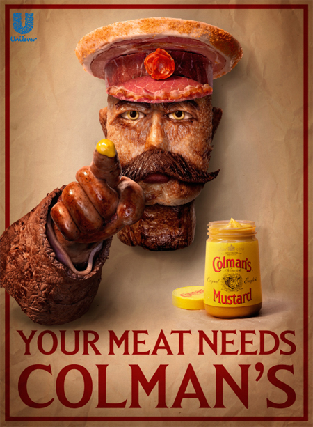 Vegetarians look away now Karmarama has recreated the famous Lord Kitchener
