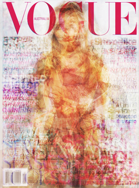 And the Australian version where the G in Vogue generally frames the 